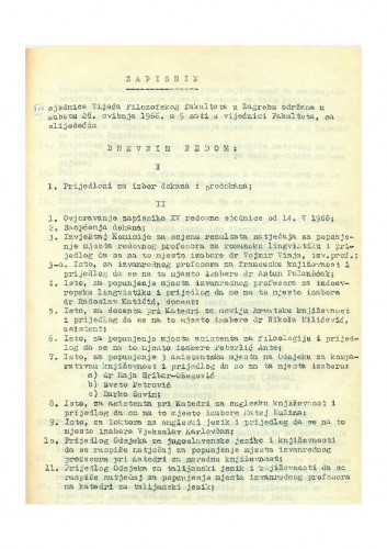 16.  redovna sjednica 1965.-1966.